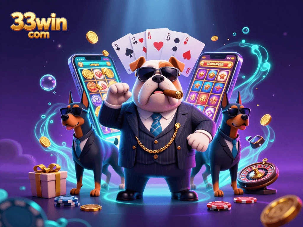 Experience thrilling wins with 33win com in this vibrant casino scene full of action.