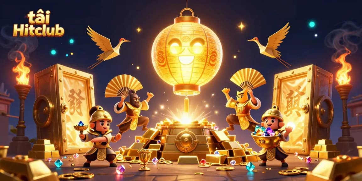 Experience elite gameplay at tải Hitclub with a vibrant scene of fortune and luck.