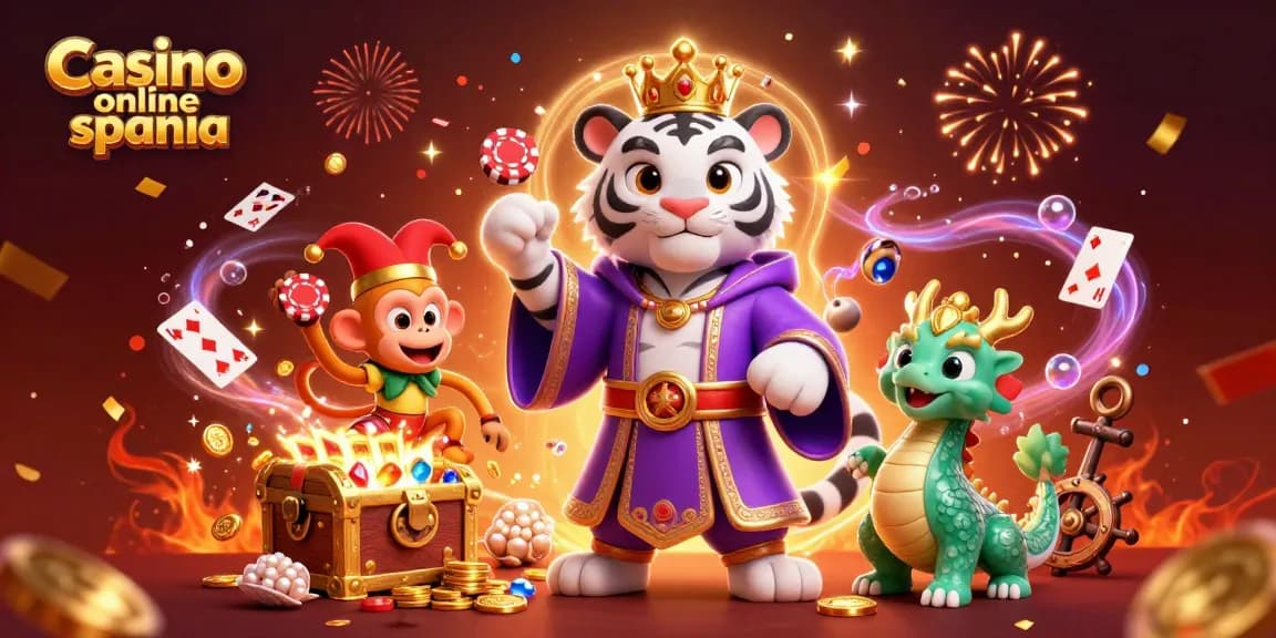 Experience the thrill of Casino online spania with engaging characters and vibrant casino elements.
