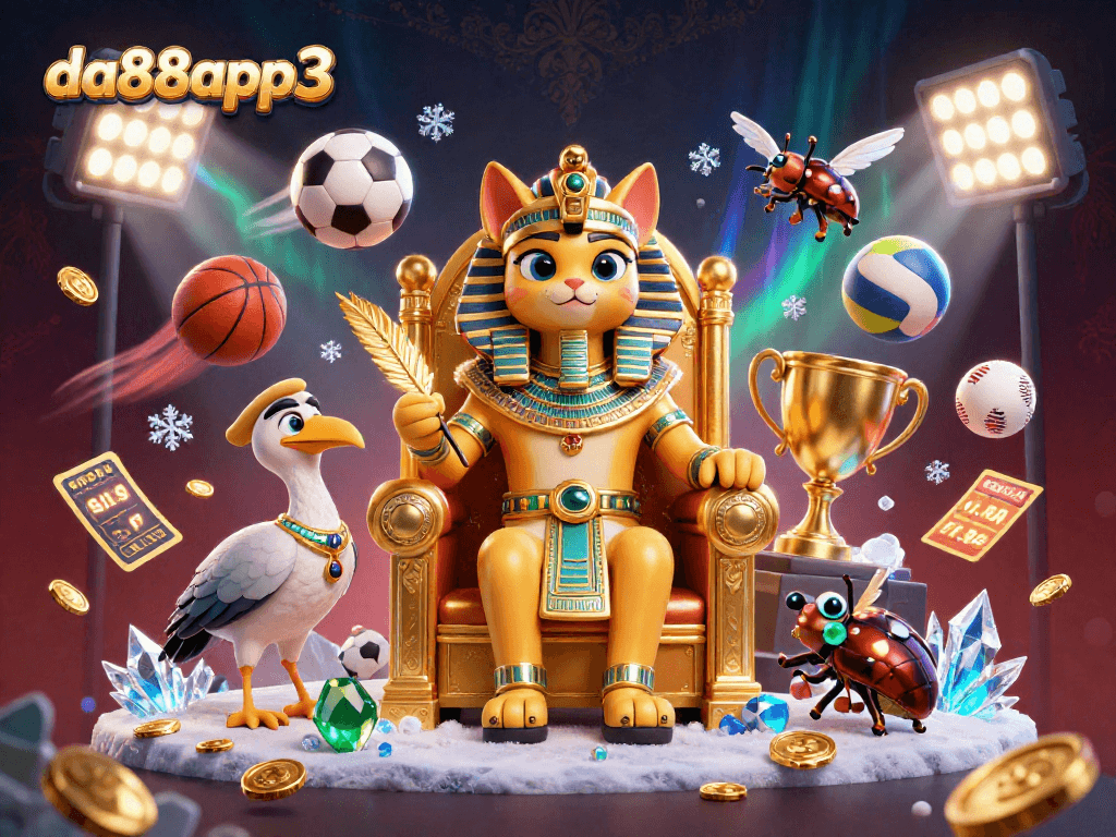 Enjoy thrilling wins with da88app3 - a vibrant scene of sports-themed casino action and excitement