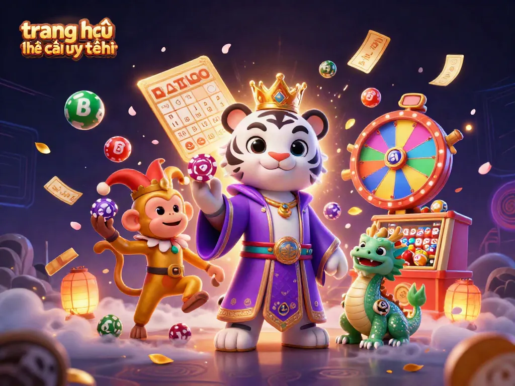 Experience the excitement at trang chủ nhà cái uy tín with vibrant 3D casino characters and dynamic gaming elements.