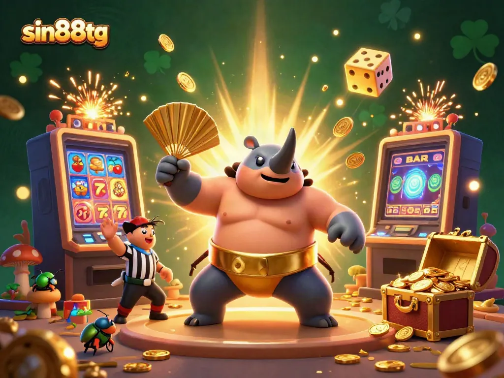 Experience the thrill of sin88tg with vibrant game elements and a dynamic casino atmosphere.