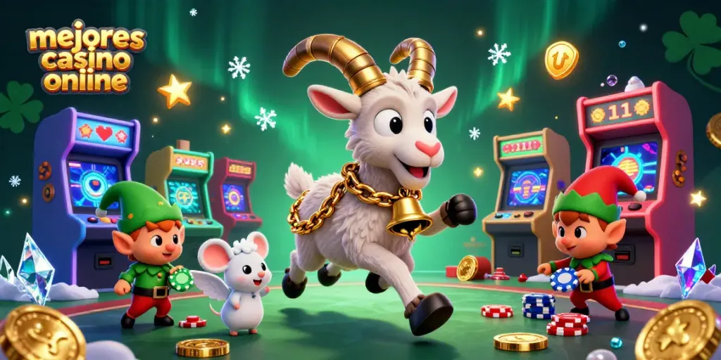 Los mejores casinos online ofrecen juegos emocionantes mientras un Krampus en 3D divierte a los jugadores.