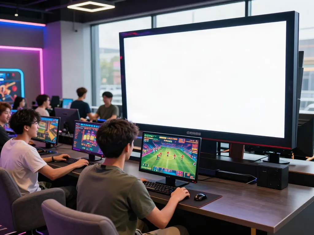 Dynamic gaming scene at https://gem88.bz/ showcasing diverse players engaged in casino and sports betting activities.