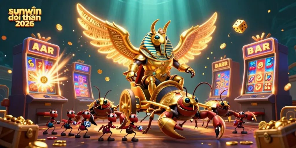 Experience excitement with sunwin đổi thưởng 2026 featuring vibrant casino elements and immersive gameplay