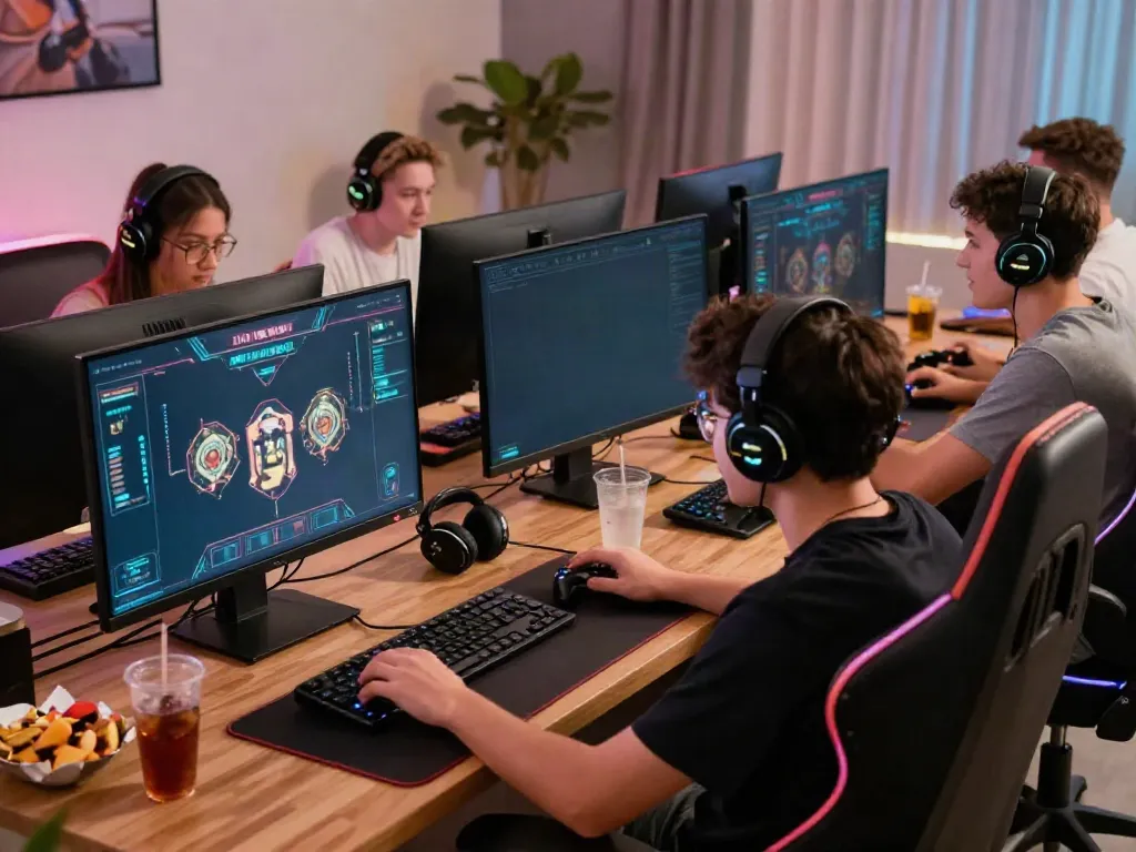 Exciting online gaming experience at Du88 with players immersed in live casino action.