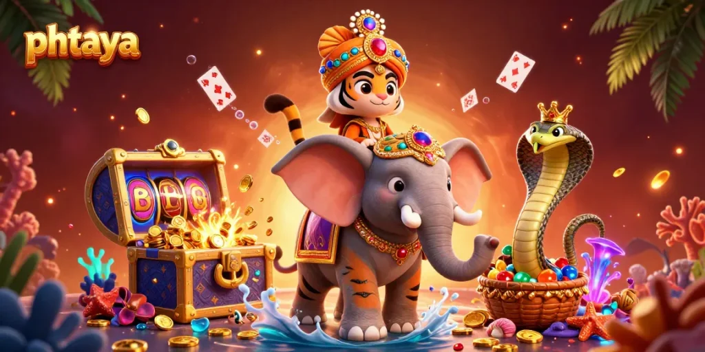 Phtaya brings thrilling slot game excitement with colorful gems and dynamic characters